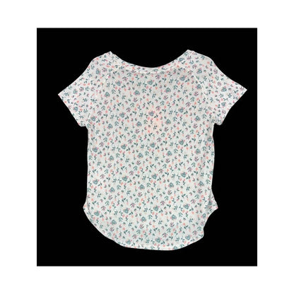 Jaclyn Intimates Soft Short Sleeve Lounge/Pajama Top Sz Large Floral NWT
