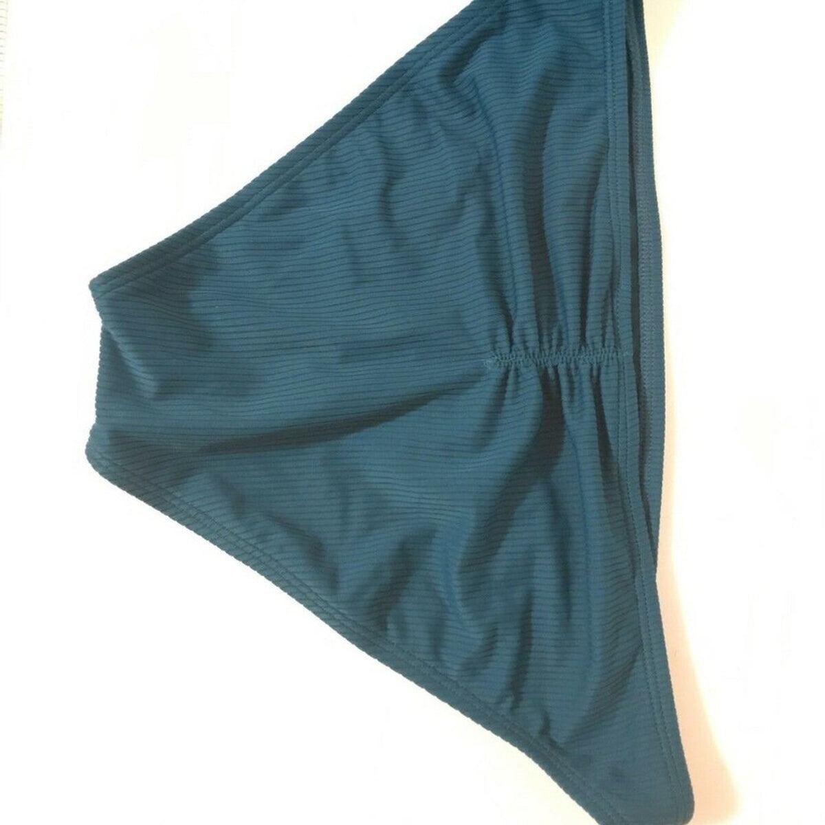 NWT California Waves Juniors Teal Ribbed Hipster Size Small