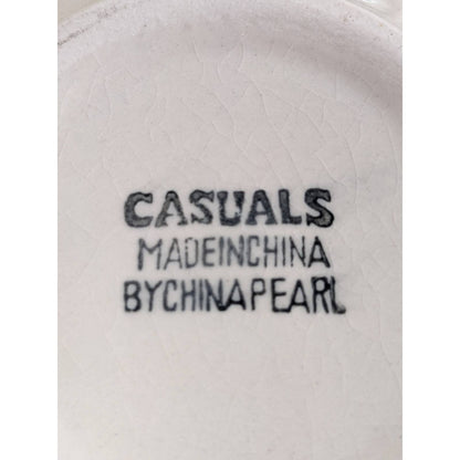 Thompson Pottery Casuals by China Pearl Mug LOT of 4 Farmhouse