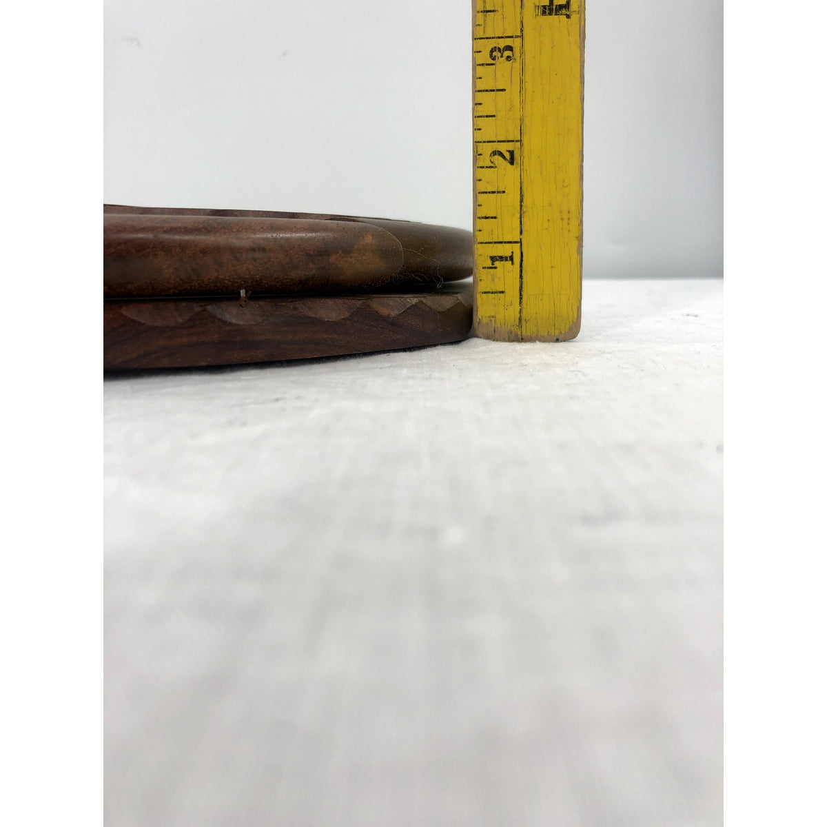 Carved Wooden Collapsible and Foldable Fruit Bowl - Fun and Unique Piece