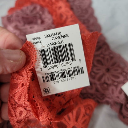Jenni All Over Lace Pretty Sissy Thong Underwear 3Pack Size XXLarge