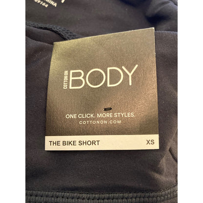 Cotton On BODY Active Core Bike Shorts Size XS / Extra Small in Core Navy NWT