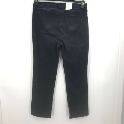 Style & Co Denim Mid Rise Straight Leg Jeans Zip & Button Fly BLUE 14P