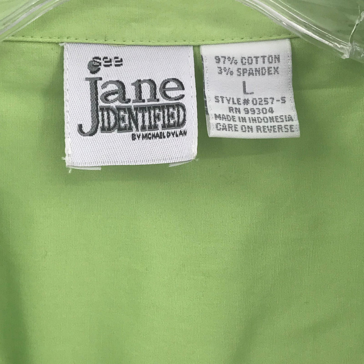 Jane Identified Women's wrap Tie Sleeveless Shirt Top Size Large NWT