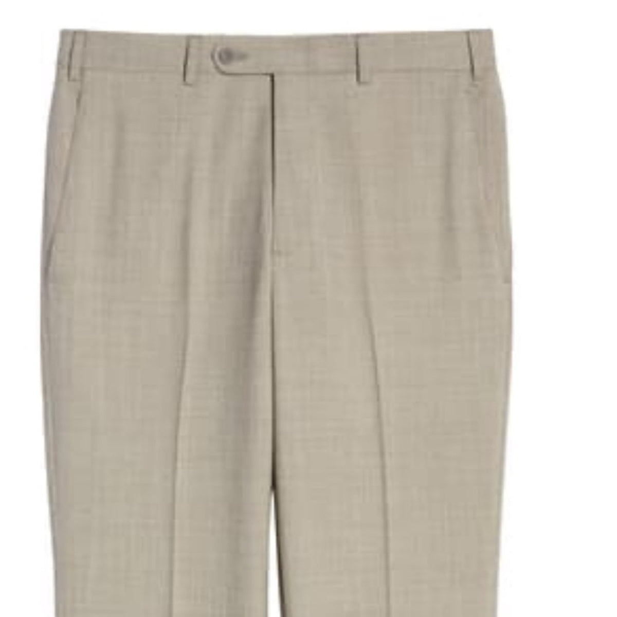 JWN NEW LINEN Torino Flat Front Dress Pants Size 32 x 37 Slacks Trousers