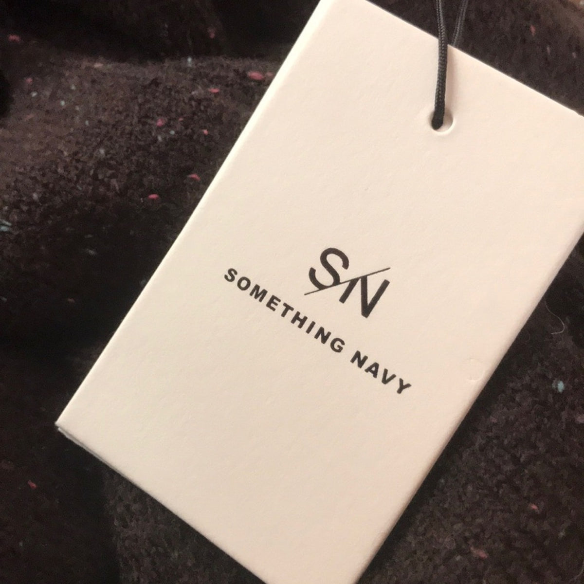 Something Navy NEW Cozy V-Neck Cardigan Size Small