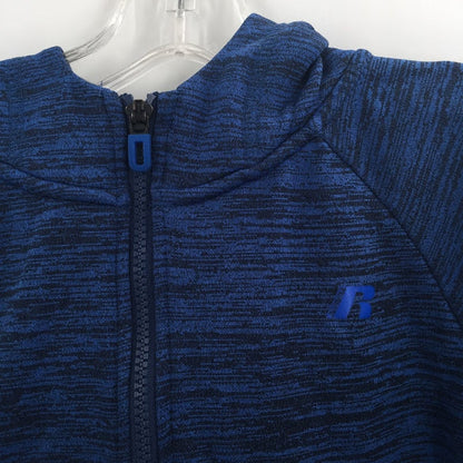 Russell Blue Youth Zip Up Hoodie XL (14-16) Athletic Athletica Long Sleeved