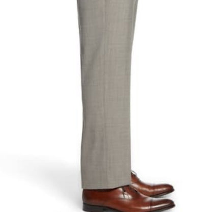 JWN NEW LINEN Torino Flat Front Dress Pants Size 32 x 37 Slacks Trousers