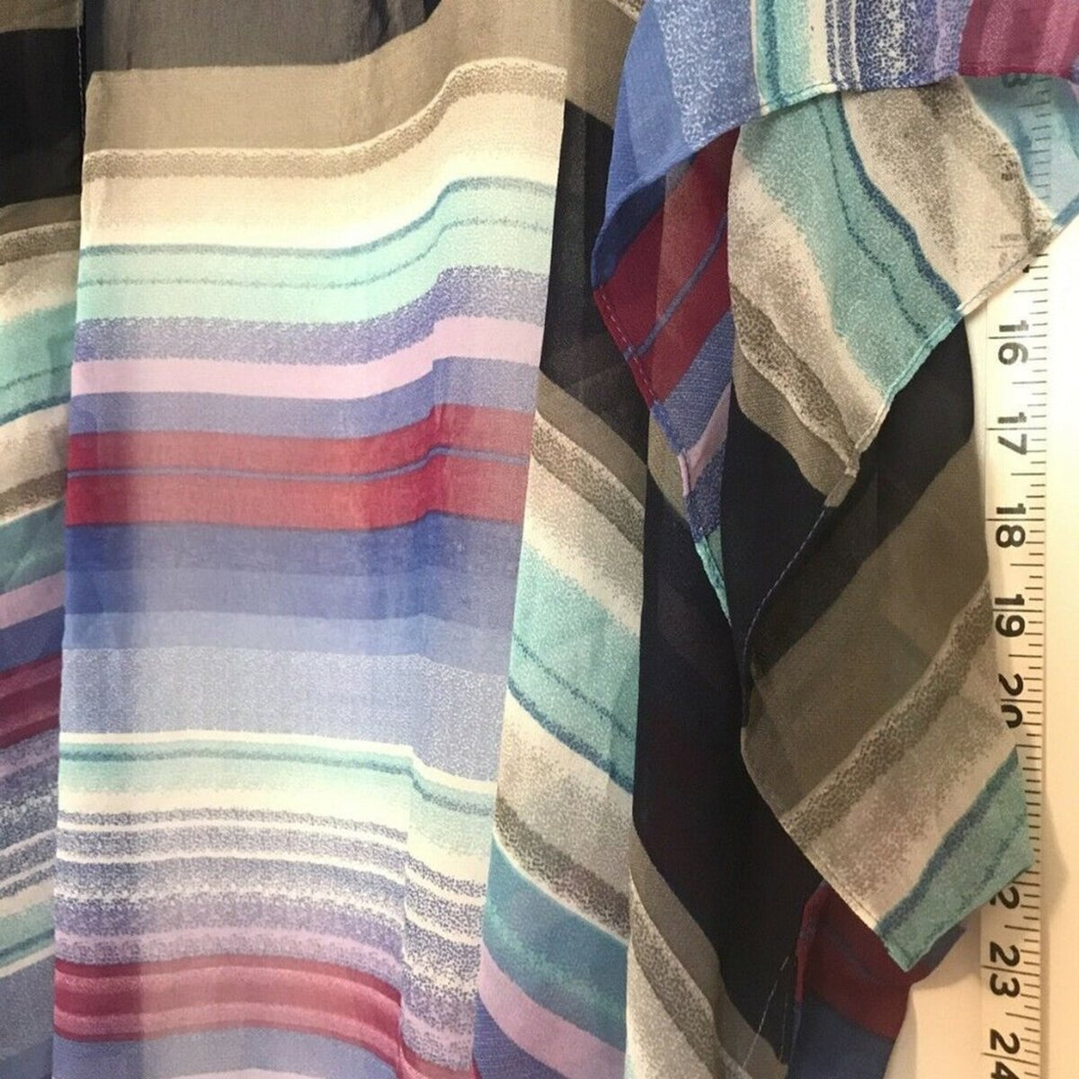 NWT CEJON Melrose striped duster Swimwear cover-up