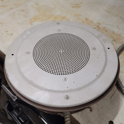 Round hard wired Ceiling speakers SECONDHAND SANDIES