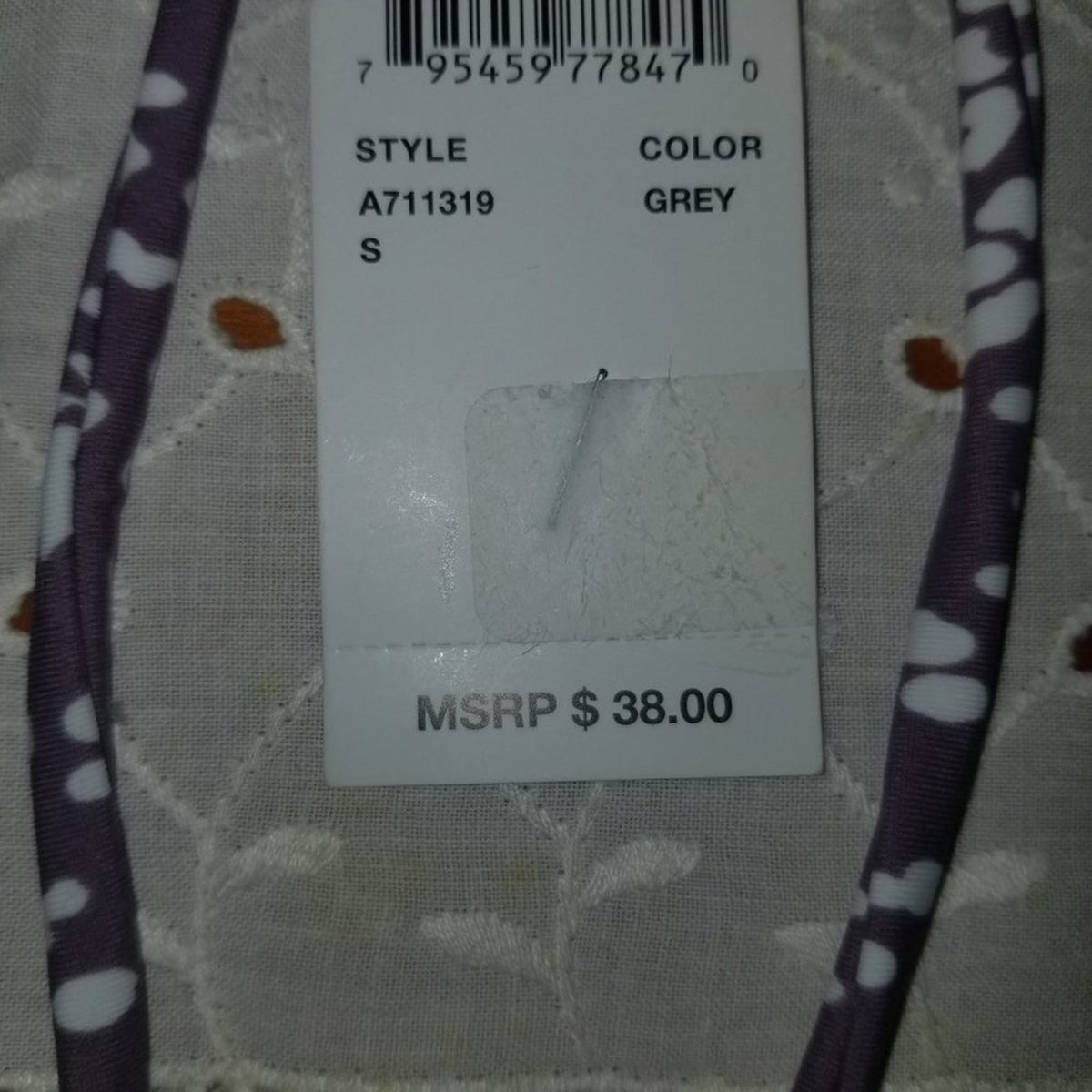 Raisins Total Eclipse Sweet Tie Side Brief Swim Size Small