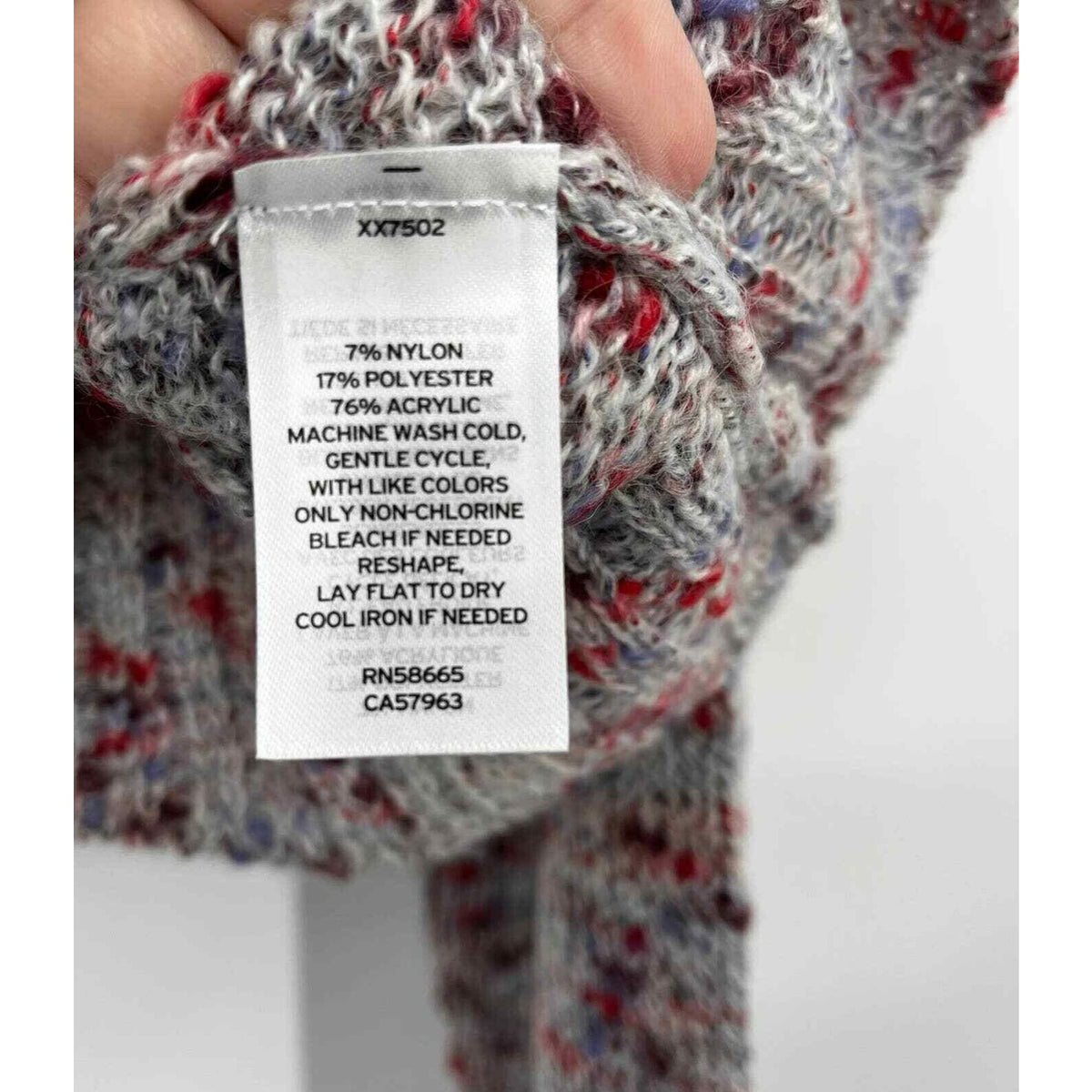 BP. Women's Slouchy Cowl Neck Sweater Size Large Multicolor Confetti NWT Crop