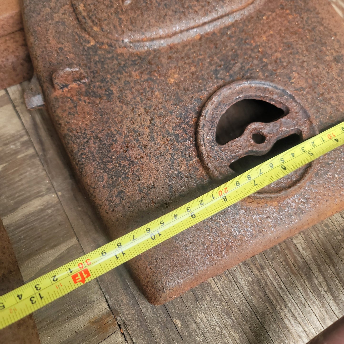 Box King wood burning stove parts front door No. 28