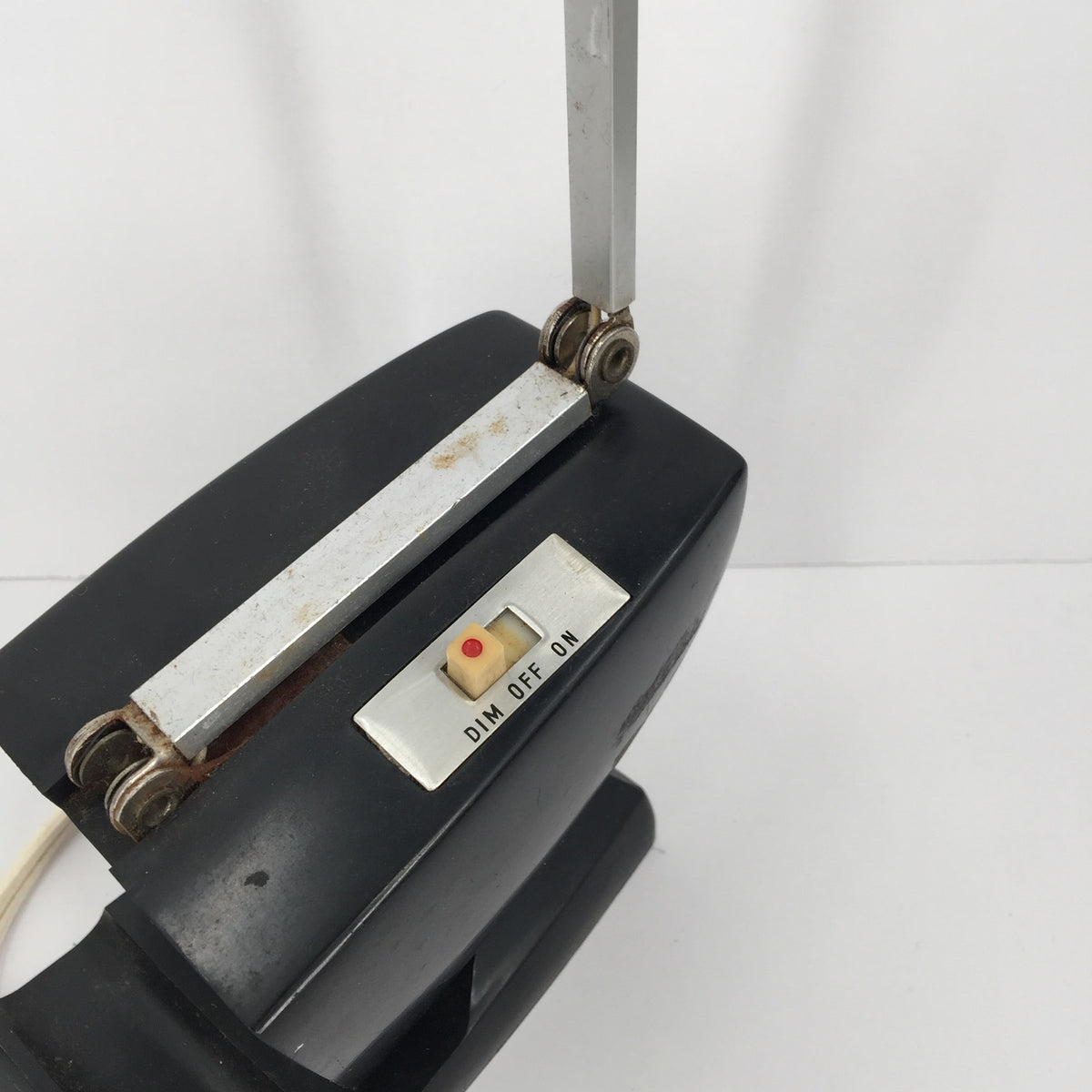 Vintage Mid Century French Industrial Desk Lamp Electrical Gooseneck Lamp