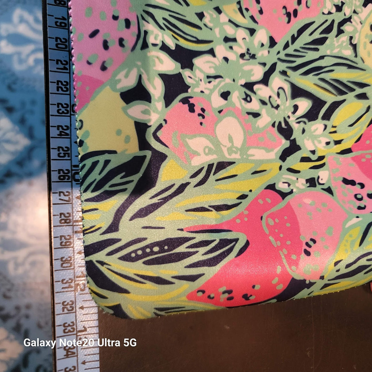 Lilly Pulitzer Spill Juice computer IPAD tablet pouch travel bag Neoprene Soft