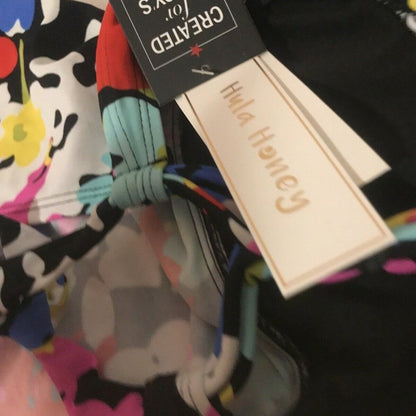 NWT Hula Honey Morning Glory Printed Tankini Size XSmall