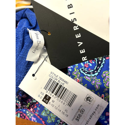 Vera Bradley NWT Reversible Hipster Bikini Bottom Size Small