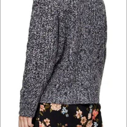 Topshop NWT Vertical Cable Knit Crewneck Sweater Size 4-6