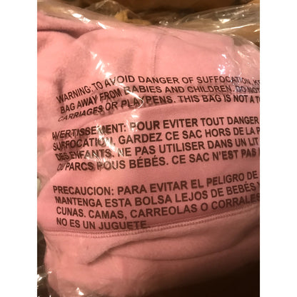Abound NWT Cozy Cropped Fleece Sweatshirt in Pink Bloom Large