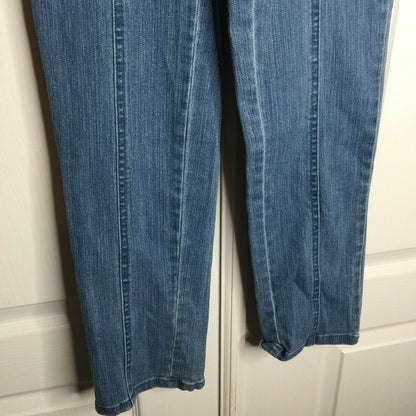 D & Co. Classic Stretch Waist Jeans pull  jegging Acid Wash Jeans Size 2 Skinny