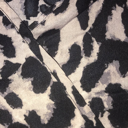 HXN NEW Leopard Print Bell Sleeve Short Dress Size Medium
