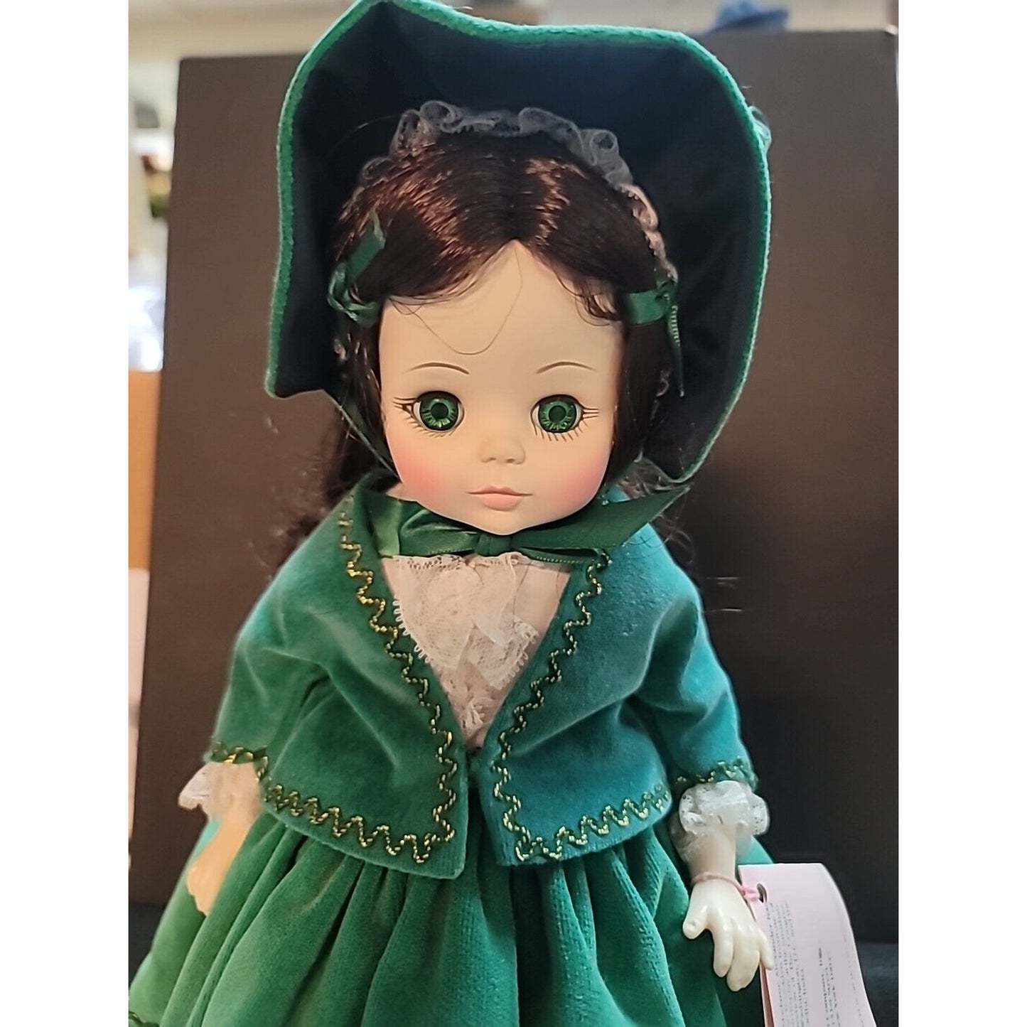 Madame Alexander SCARLETT'S JUBILEE 1500 Doll green gown Gone with the Wind