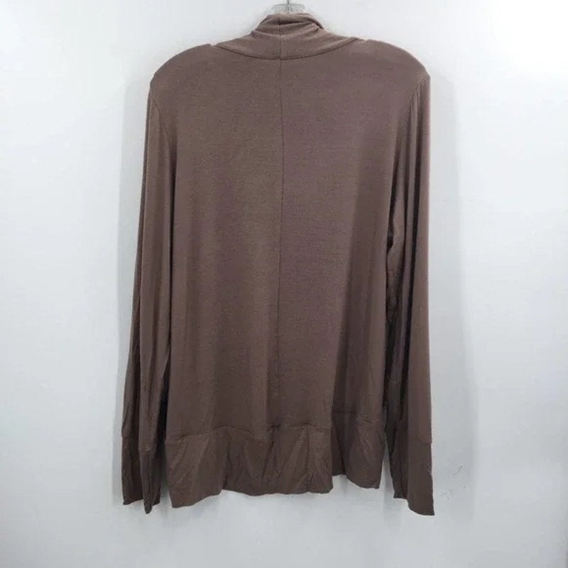 RDI Women's Cardigan Sweater Plus Size 1X Dune (Light Brown) NEW Classic XL