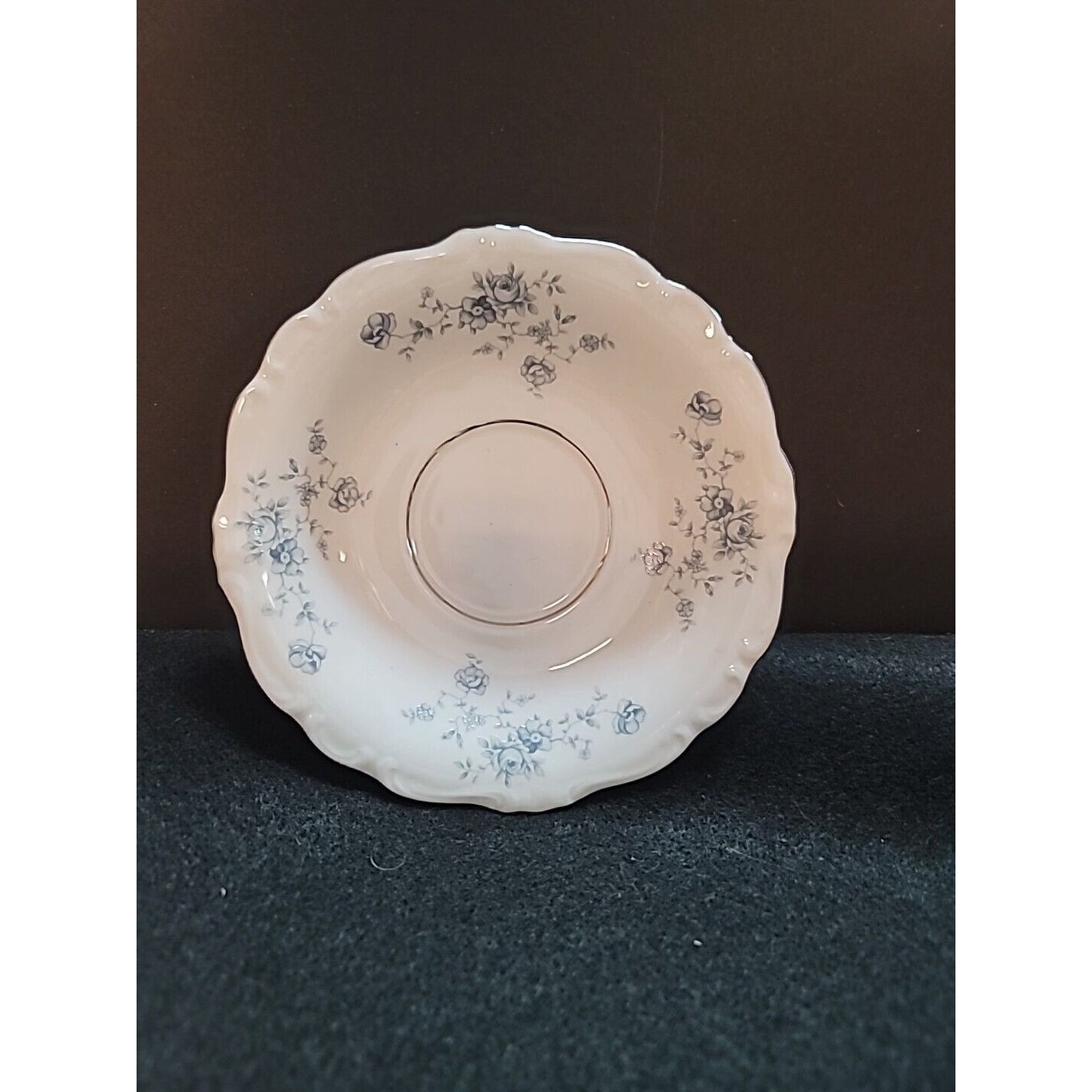 Johann Haviland Bavaria Germany Saucer Replacement Dish 6" White w/ Blue Flowers