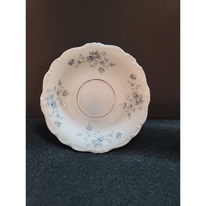 Johann Haviland Bavaria Germany Saucer Replacement Dish 6" White w/ Blue Flowers