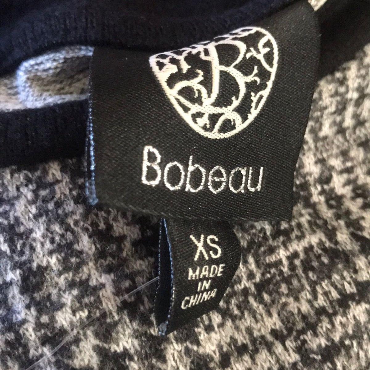 Bobeau NEW Blouson Sleeve Fleece Knit Top Size XS