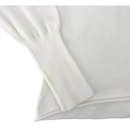 Leith NWT Raw Edge Roll Hem Turtleneck Pullover Sweater Size 2X Ivory NWT