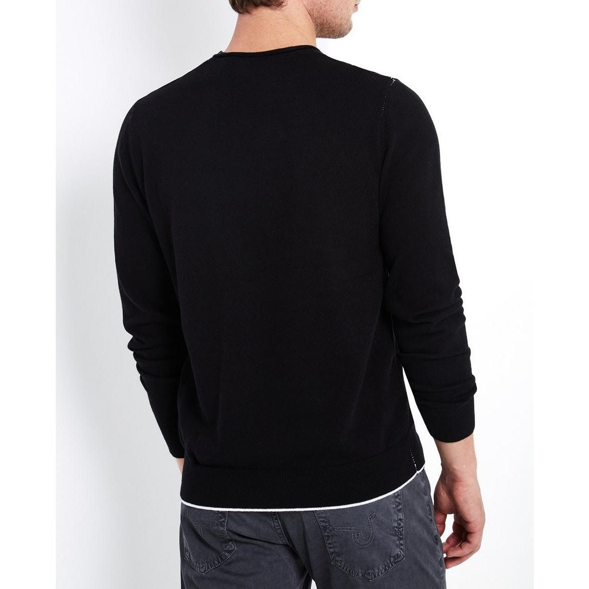 Adriano Goldschmied Cashmere Blend Sweater "La Nouvelle Vague" Cedric Crew small