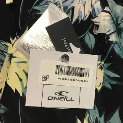 O'Neill Dahlia Floral Open Back Lace Up One Piece Size Medium