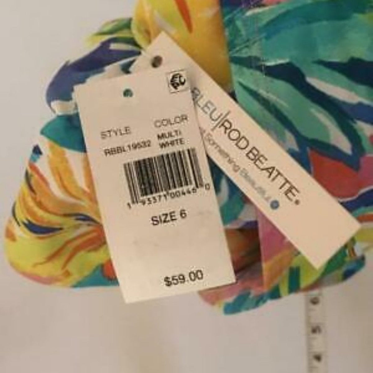 NWT Bleu Rod Beattie  Fold Over Bikini Bottoms Size 6