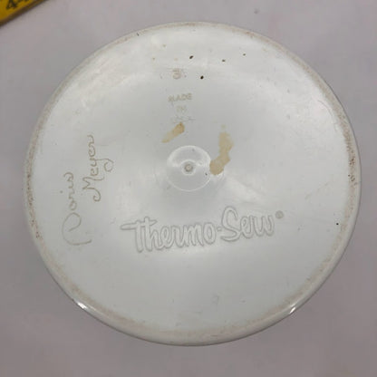 Thermo Serv Insulated Vintage 2 Plastic Mugs Tall Golf Humor Funny Pair