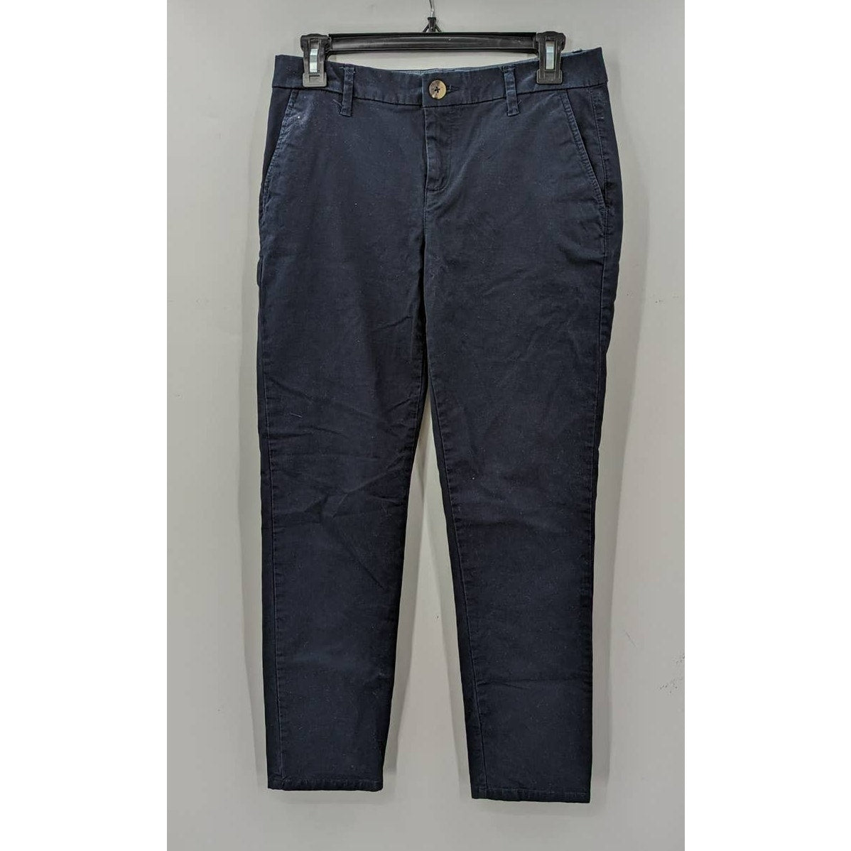 Tommy Hilfiger Navy Blue Chino Dress Pants Straight Leg Women's Size 4