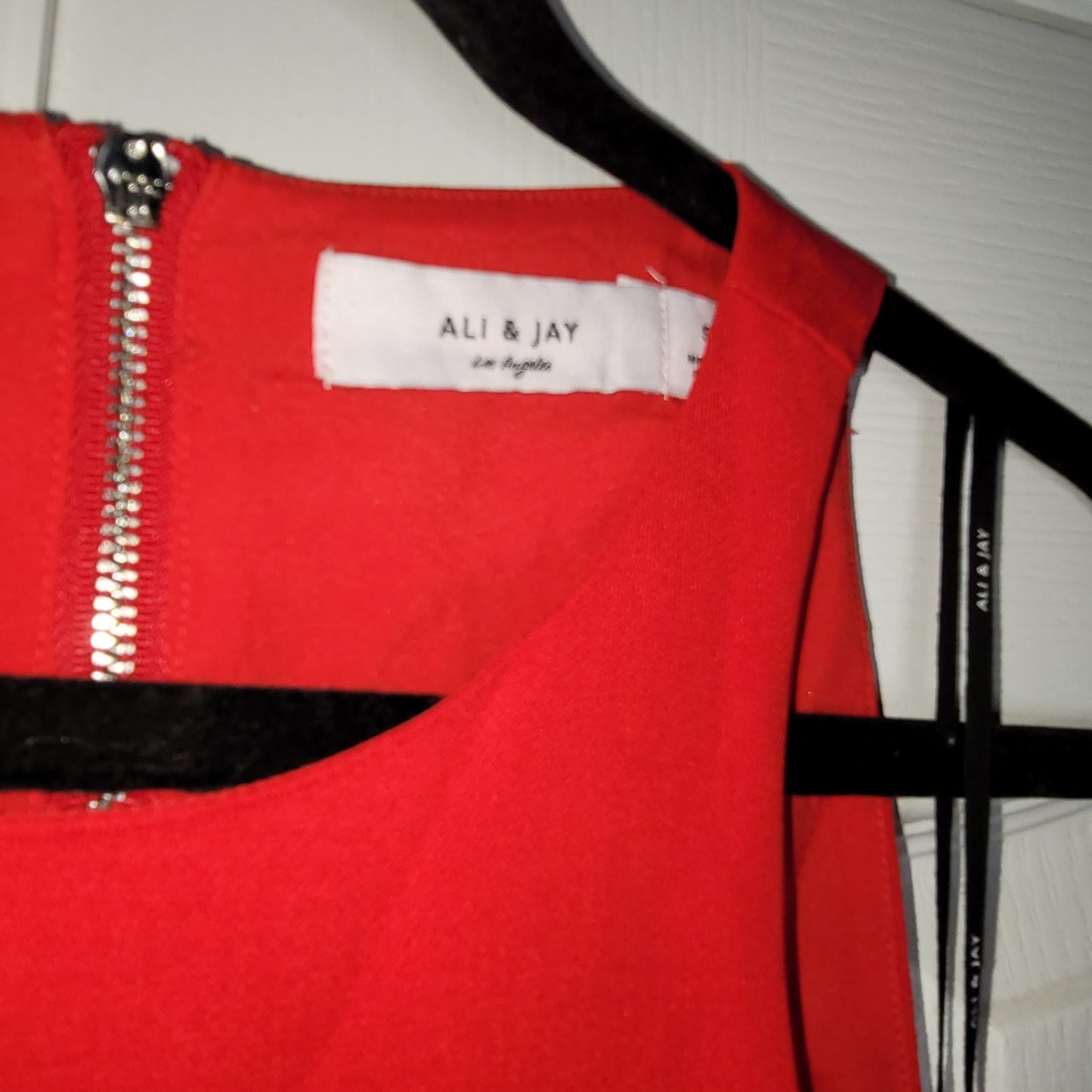 Ali & Jay bohemian rhapsody red cut out dress Maxi Formal Sleeveless Size Small