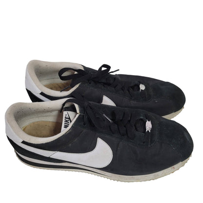 Nike 317249-012 Cortez Basic Nylon 2010 Size 13 Black White PreOwned Kendrick