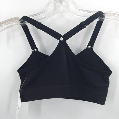 Ryka Sports Seamless Padded Bras Racerback Solid Black Size Small NWT