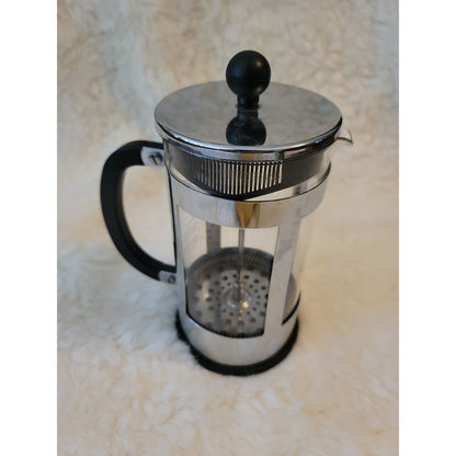 Bodum Bistro French Press Coffee Maker Chrome 8 Cup