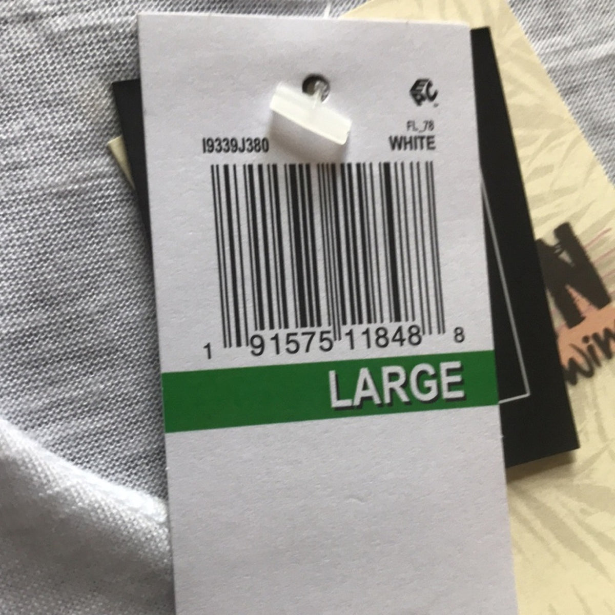 Miken Swim NEW White Sheer Tank Swim CoverUp Size Large