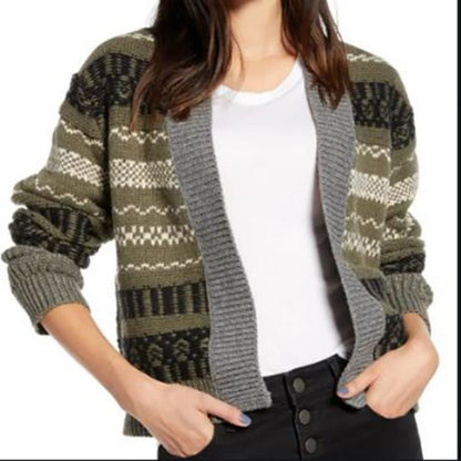 NWT Treasure & Bond Open Front Cardigan Sweater XL