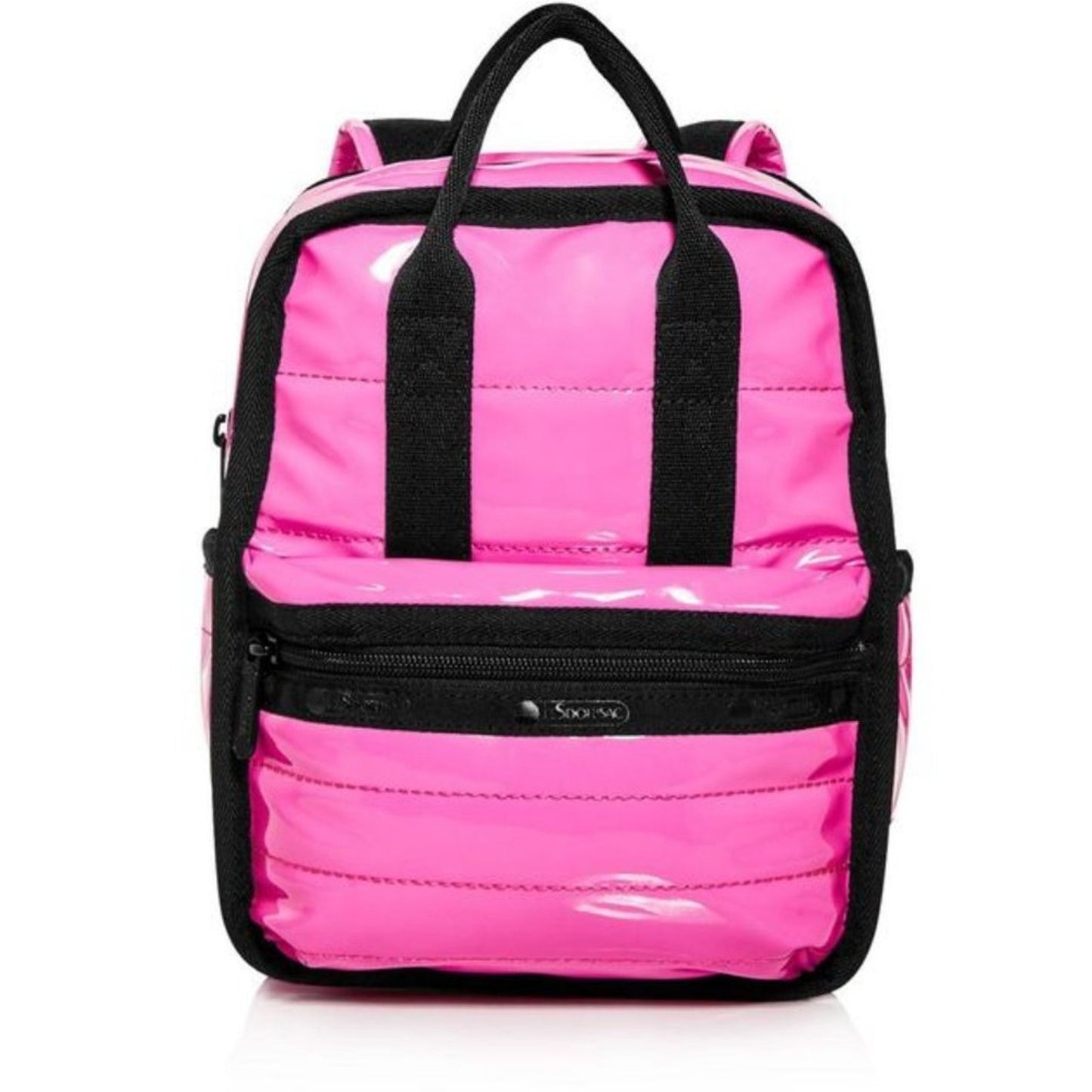 LeSportsac Gabrielle Micro Ripstop Nylon Backpack top handle PINK school work