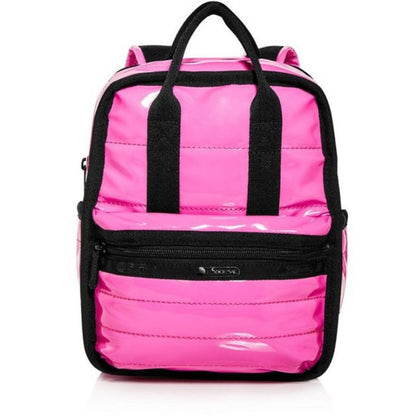 LeSportsac Gabrielle Micro Ripstop Nylon Backpack top handle PINK school work