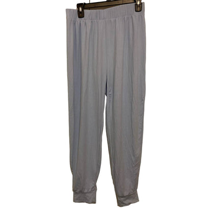 Cozy Rozy California Pull On Jogger Pajama Pants Large Blue NWT Made in USA