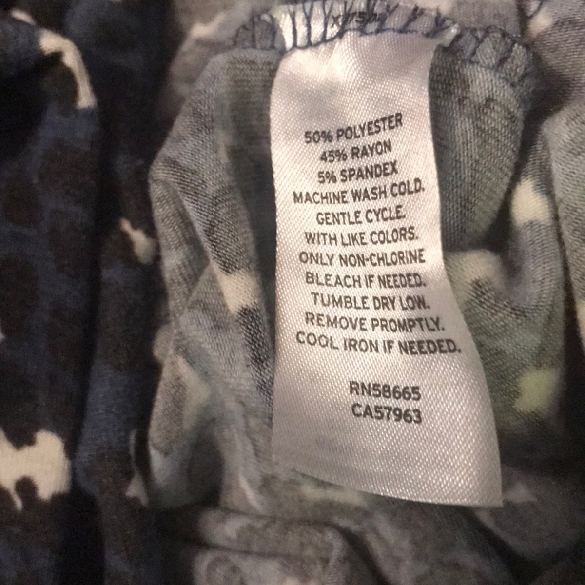 BP Blue Animal Print Pullover Hoodie NEW Size Large LEOPARD long sleeve top
