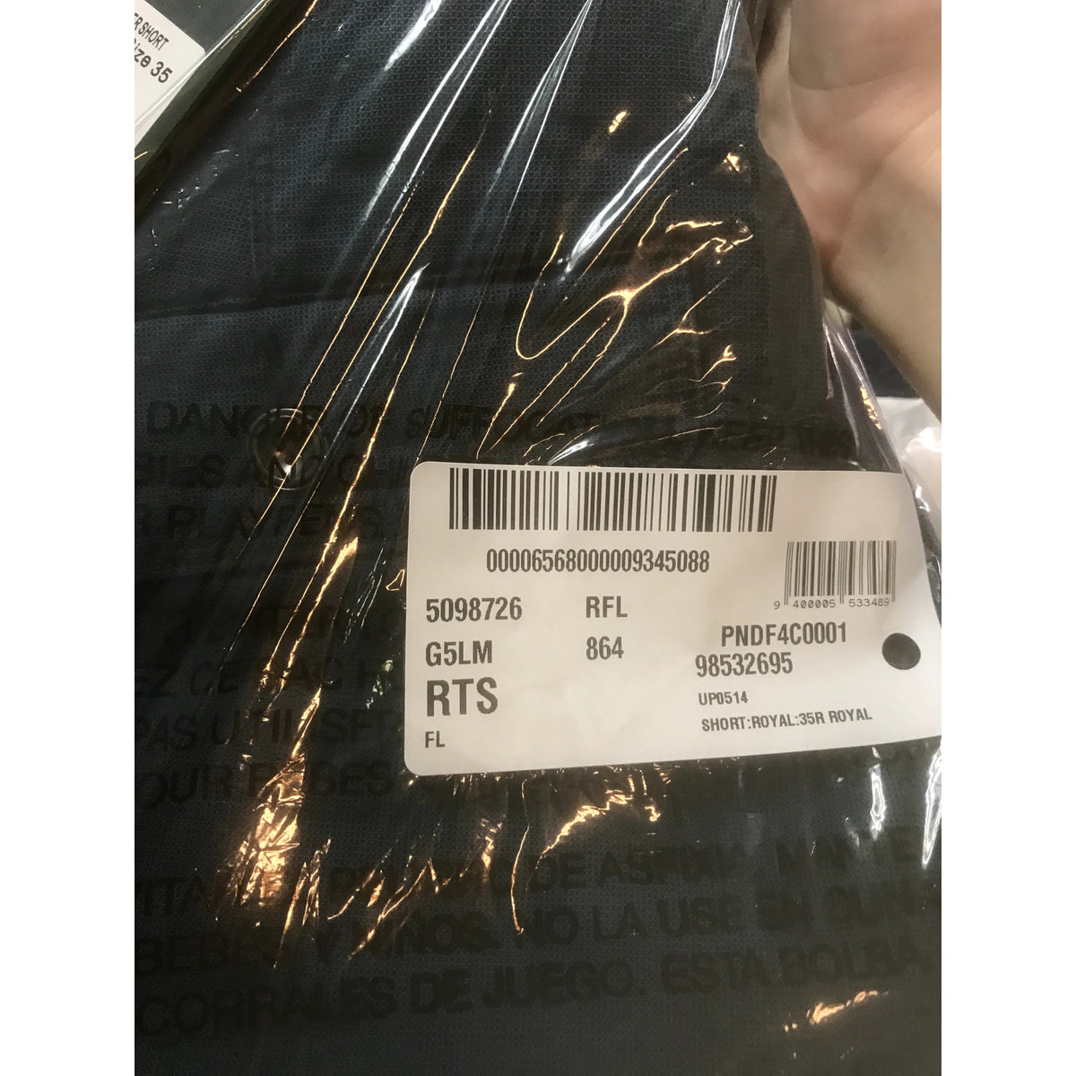 Rodd & Gunn NWT Royal Blue Millwater Shorts Size 35