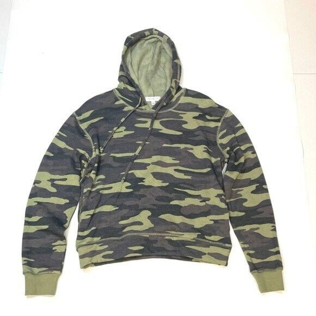SOCIALITE Fleece Hoodie Sweatshirt Pullover Sz Large Camouflage NWT Long Sleeve