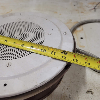 Round hard wired Ceiling speakers SECONDHAND SANDIES