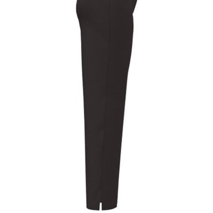 Bella Floré NEW Black Split Hem Tapered Leg Pants Size Small